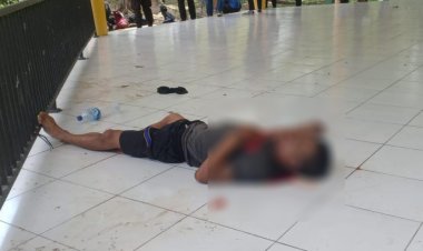 PENEMUAN MAYAT BERSIMBAH DARAH  DI PP, PANGKALAN BUN