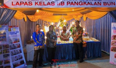 LAPAS KELAS II B PANGKALAN BUN IKUT MERAMAIKAN FESTIVAL KEUANGAN KEMENKEU SATU TAHUN 2024