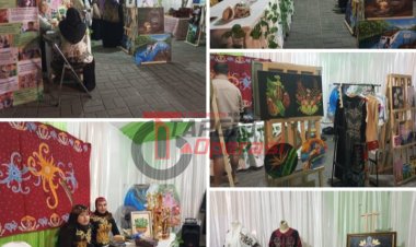 SLBN 1 PANGKALAN BUN GELAR HASIL KARYANYA DI FESTIVAL KEUANGAN KEMENKEU SATU