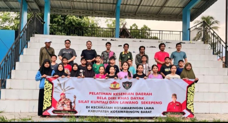 " MENGGALI WARISAN LELUHUR : PELATIHAN SILAT KUNTAU DAN LAWANG SEKEPENG DIKECAMATAN KOTAWARINGIN LAMA " 