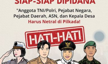 " JANJI KOSONG ATAU BUKTI NYATA ? NETRALITAS APARATUR NEGARA DI PILKADA 2024 UJIAN TERBESAR DEMOKRASI INDONESIA " 