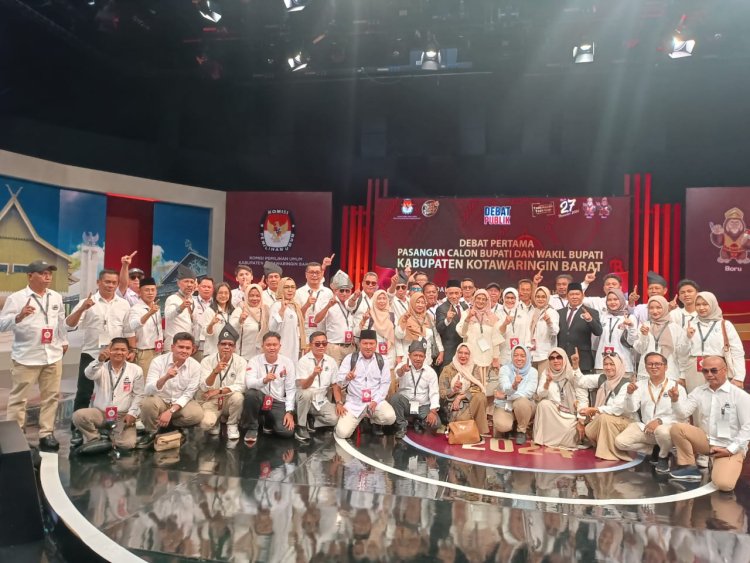 " APRESIASI KETUA DPD PSI KOBAR PADA  PASLON RAHMAT HIDAYAT-EKO SOEMARNO ATAS GAGASAN CEMERLANG DAN SIKAP TENANG DALAM DEBAT PERDANA PILKADA KOBAR " 