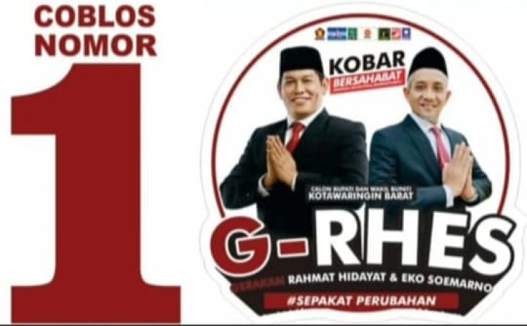 " SURVEI CHARTA POLITIKA : RAHMAT HIDAYAT DAN EKO SOEMARNO PIMPIN ELEKTABILITAS PILKADA KOBAR DENGAN 48 PERSEN BUKTI KEPERCAYAAN MASYARAKAT " 