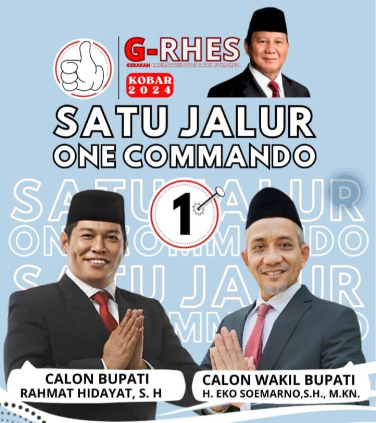 " RAHMAT HIDAYAT DAN EKO SOEMARNO SIAP WUJUDKAN KEMENANGAN BERSAMA MASYARAKAT DI PILKADA 2024: KEMENANGAN INI MILIK KOTAWARINGIN BARAT " 