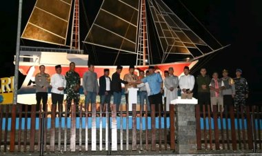 " HARMONI SEJARAH DAN MODERNITAS : BUNDARAN BAHARI KUMAI DIRESMIKAN JADI MAGNET WISATA DAN KEBANGGAAN KOBAR " 