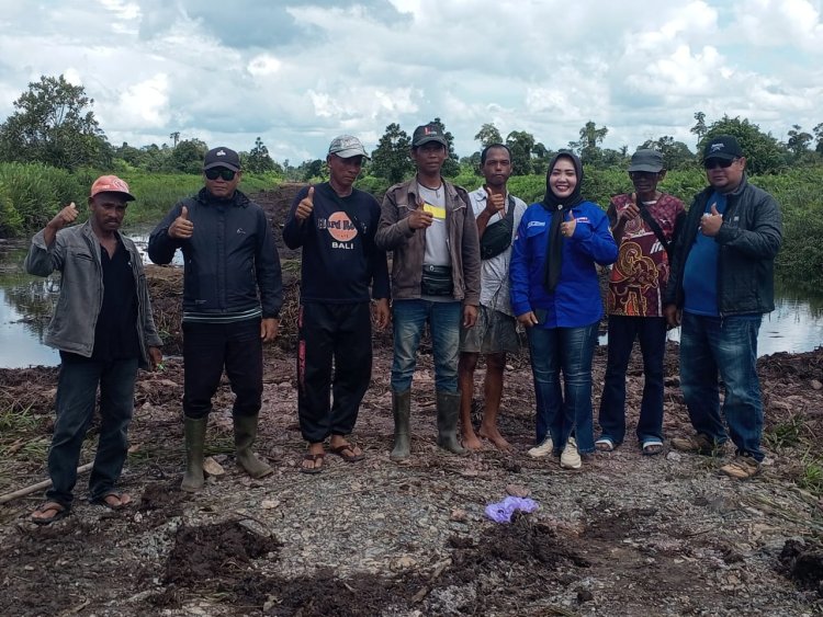 " JALAN ALTERNATIF DESA RANGDA KINI TERBUKA HINGGA KM.25 WARGA HARAP DUKUNGAN PEMERINTAH KOBAR " 