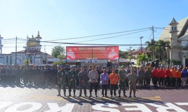 " BERSATU SELAMATKAN BUMI MARUNTING BATU AJI : APEL SIAGA KARHUTLA JADI TITIK AWAL, KOBAR BANGKIT HADAPI MUSIM KEMARAU TANPA ASAP " 