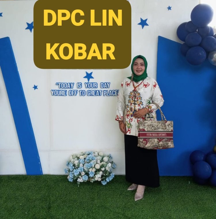 " DARI REDAKSI KE GARDA DEPAN RAKYAT : FITRI BOGA ARTANTI RESMI MENJADI NAHKODA BARU DPC LIN KOBAR MASA BAKTI 2025 / 2028 " 