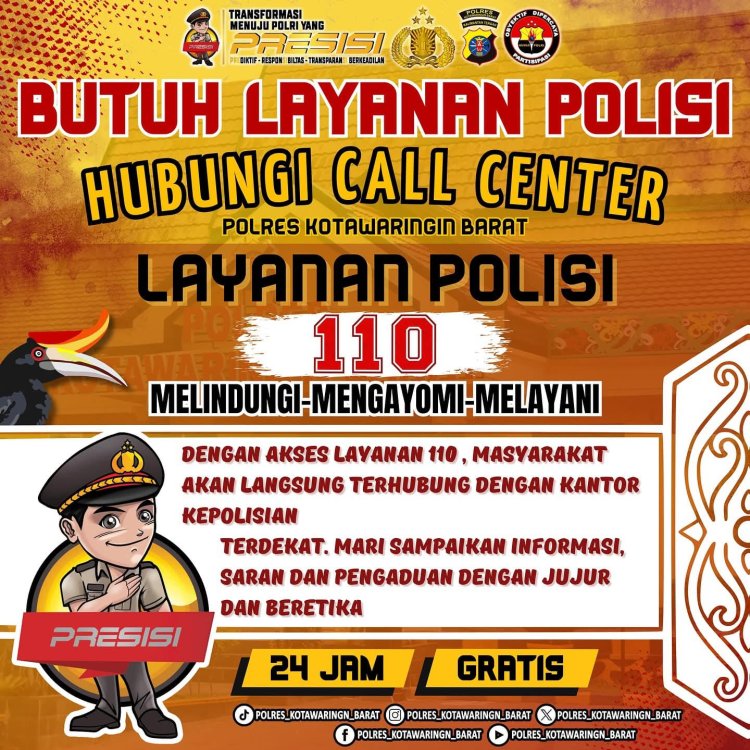 " POLRI HADIR DI SETIAP DETAK WAKTU : BHABINKAMTIBMAS POLRES KOBAR GENCARKAN SOSIALISASI LAYANAN CALL CENTER 110 HINGGA KE PELOSOK DESA " 