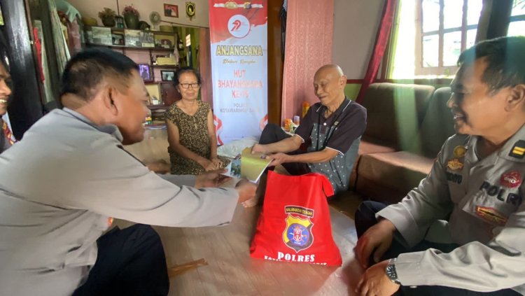 " JEJAK PENGABDIAN TAK TERLUPAKAN ! POLRES KOBAR GELAR ANJANGSANA PENUH MAKNA UNTUK PURNAWIRAWAN DAN WARAKAWURI DI HARI BHAYANGKARA KE-79 "